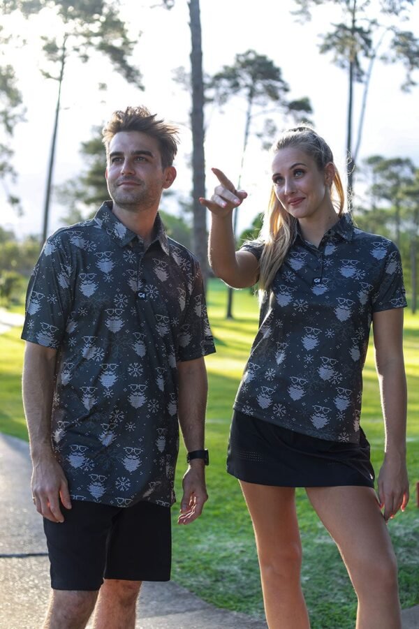 Funky Golf Shirt | Don't Be A Snowflake - Image 2