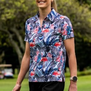 CA Ladies Funky Golf Shirt | Mingos & Zebbies