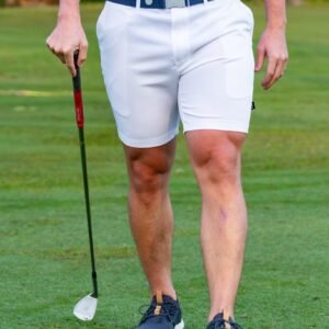 CA Flow Golf Shorts | White