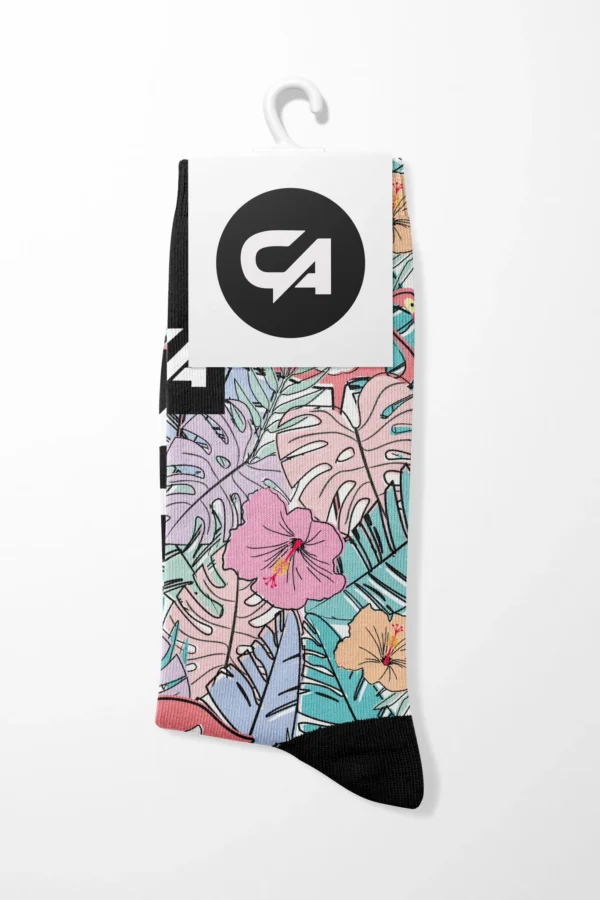 CA Funky Socks | Pastel Jungle - Image 2