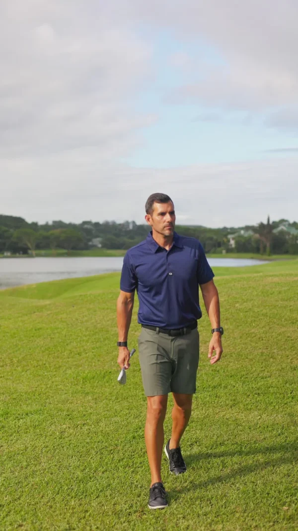 CA Pure Motion Golf Shorts | Fresh Olive - Image 2