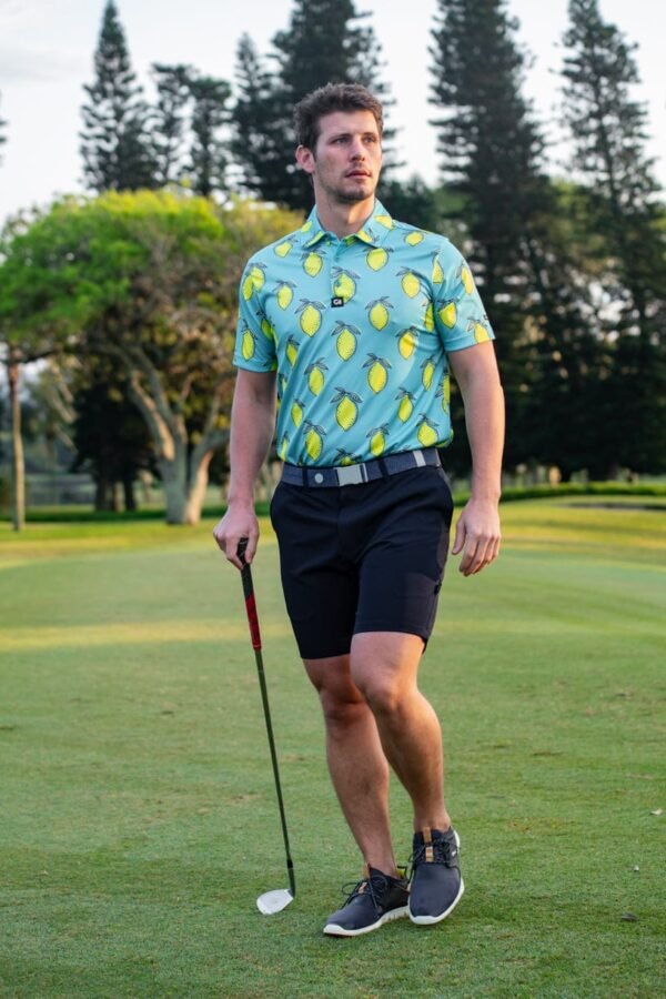 CA Flow Golf Shorts | Navy - Image 5